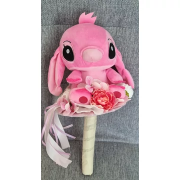 Nagy rózsaszín Stitch, Angel