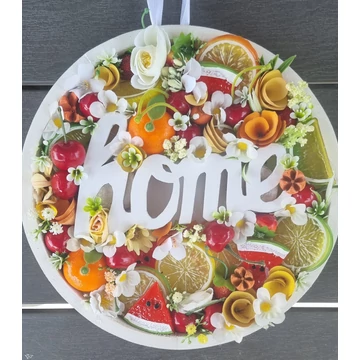 Vegyes gyümölcsös ajtódísz